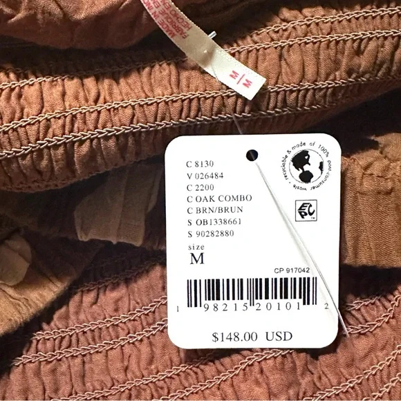 ⭐️HP⭐️NWT Free People Ultraviolet Maxi Dress in Oak Combo. Size Medium 💃 - Picture 13 of 13